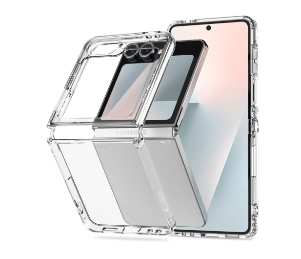 TECH-PROTECT FLEXAIR HYBRID GALAXY Z FLIP 6 / 7 FE CLEAR 5906302330614 - 1347829 - zdjęcie